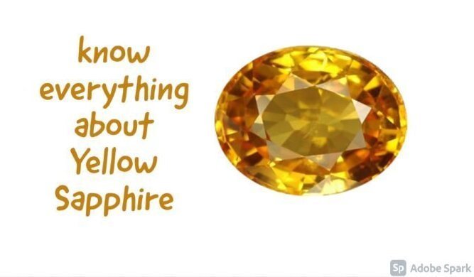  Yellow Sapphire 