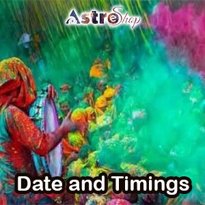 Dates and Timings for Rang Panchami 2024