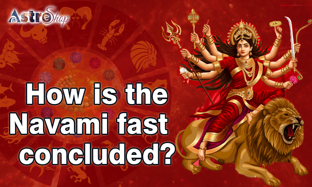 Navami fast concluded