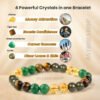 4 Powerful Crystals in One Bracelet