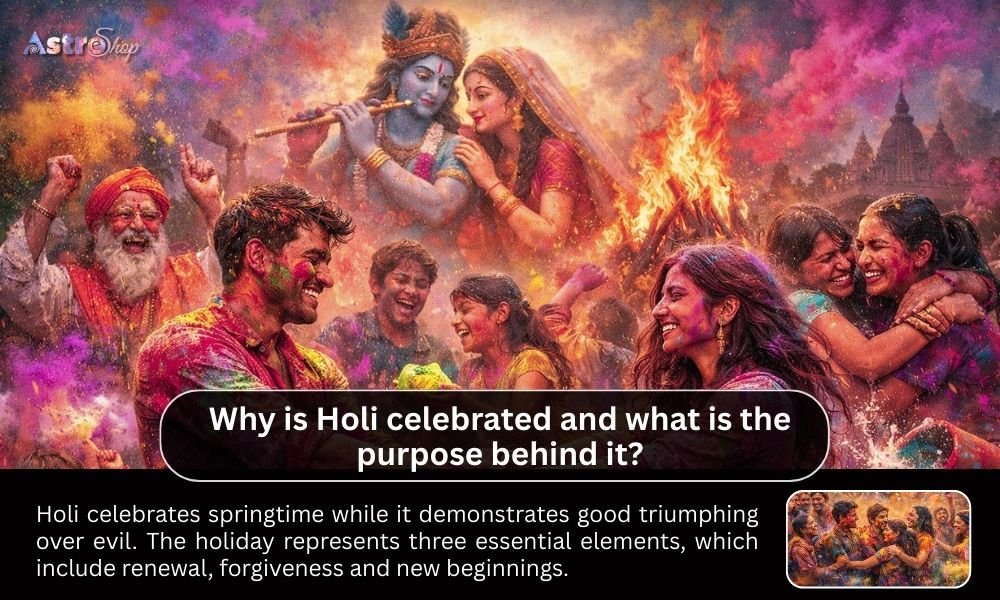Why is Holi Celebrated Story